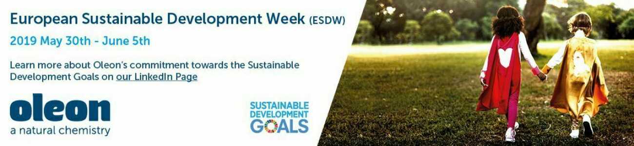Oleon's commitment towards the UN SDG's during ESDW